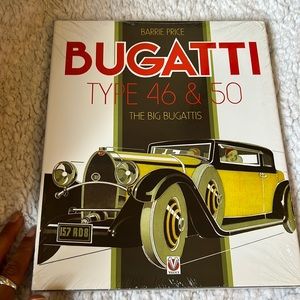 Bugatti type 46&50 book by Barrie Price